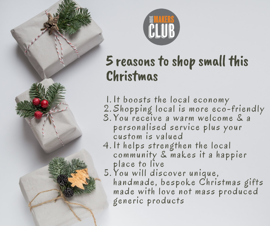 5 reasons to shop small this Christmas